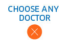 Cannot choose any doctor
